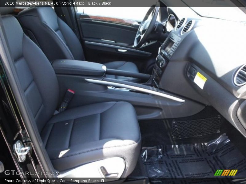 Black / Black 2010 Mercedes-Benz ML 450 Hybrid 4Matic