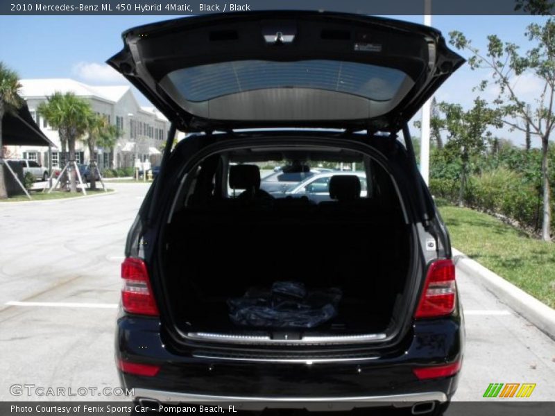 Black / Black 2010 Mercedes-Benz ML 450 Hybrid 4Matic