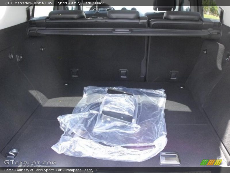 Black / Black 2010 Mercedes-Benz ML 450 Hybrid 4Matic