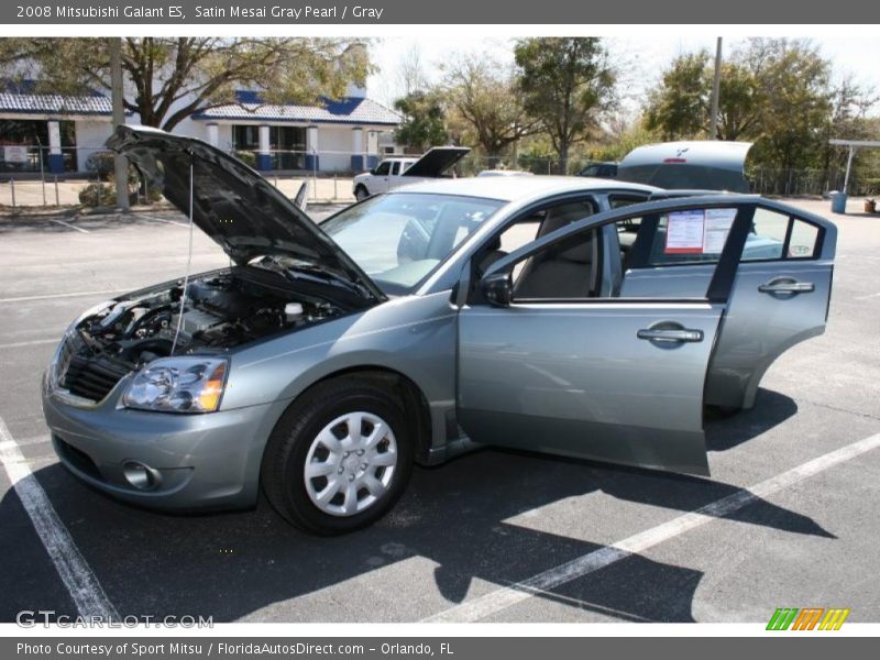 Satin Mesai Gray Pearl / Gray 2008 Mitsubishi Galant ES