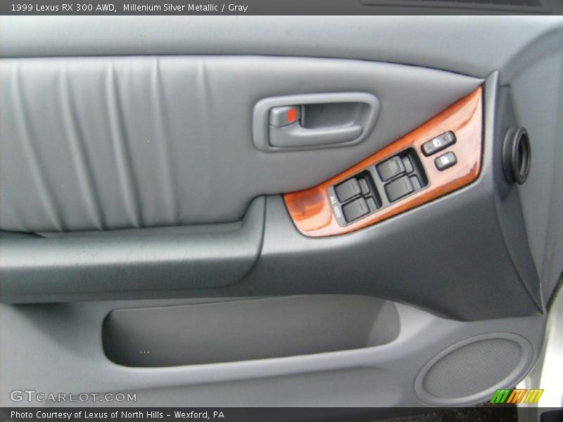 Millenium Silver Metallic / Gray 1999 Lexus RX 300 AWD