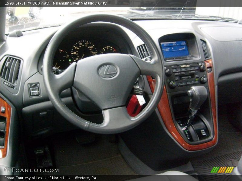 Millenium Silver Metallic / Gray 1999 Lexus RX 300 AWD