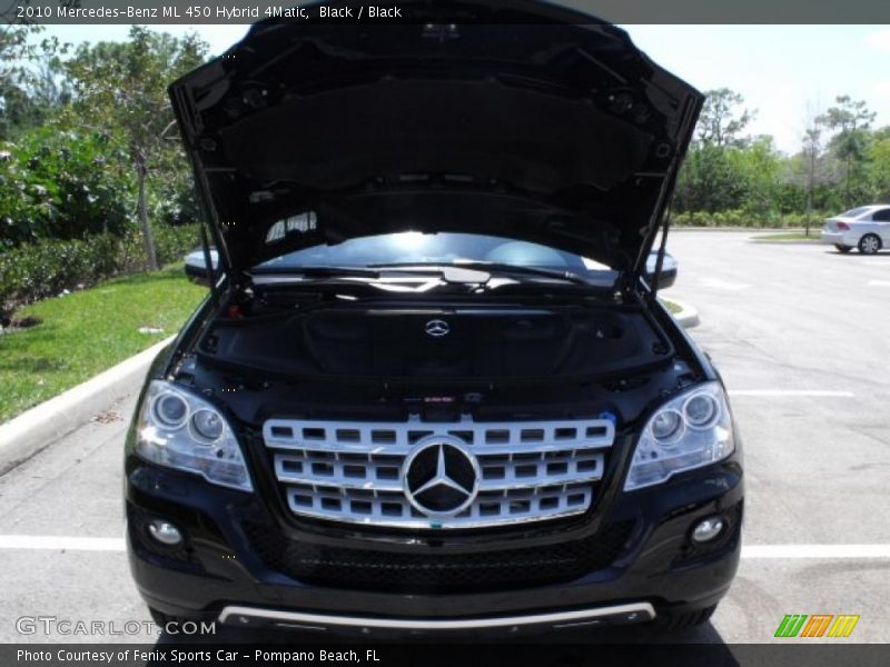 Black / Black 2010 Mercedes-Benz ML 450 Hybrid 4Matic