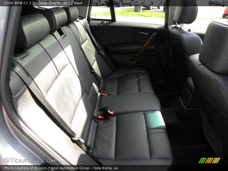 Silver Grey Metallic / Black 2006 BMW X3 3.0i
