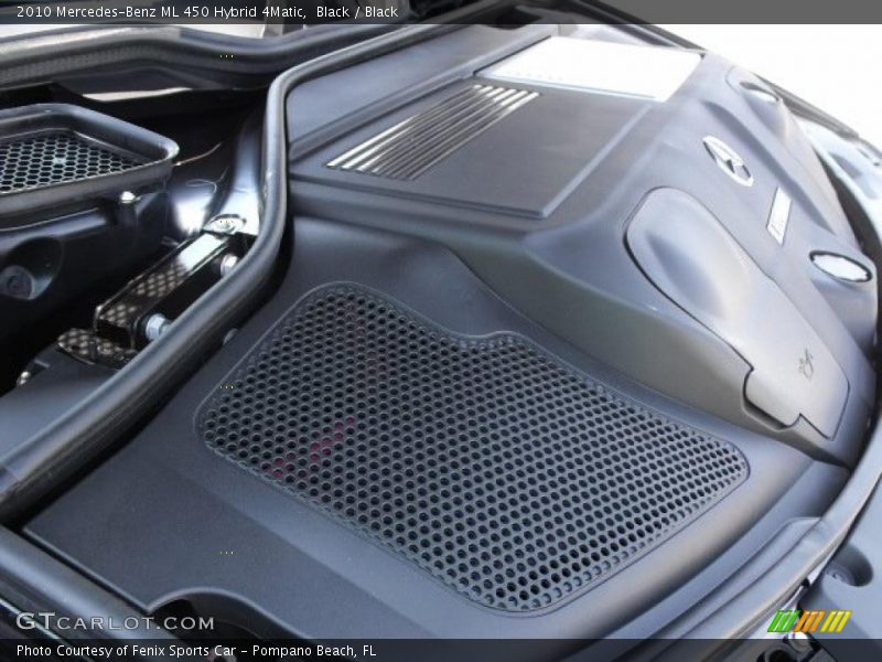 Black / Black 2010 Mercedes-Benz ML 450 Hybrid 4Matic