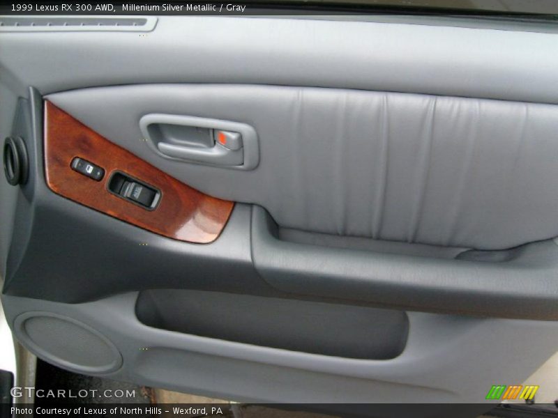 Millenium Silver Metallic / Gray 1999 Lexus RX 300 AWD