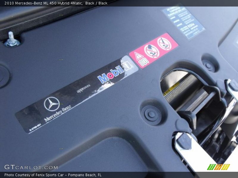Black / Black 2010 Mercedes-Benz ML 450 Hybrid 4Matic