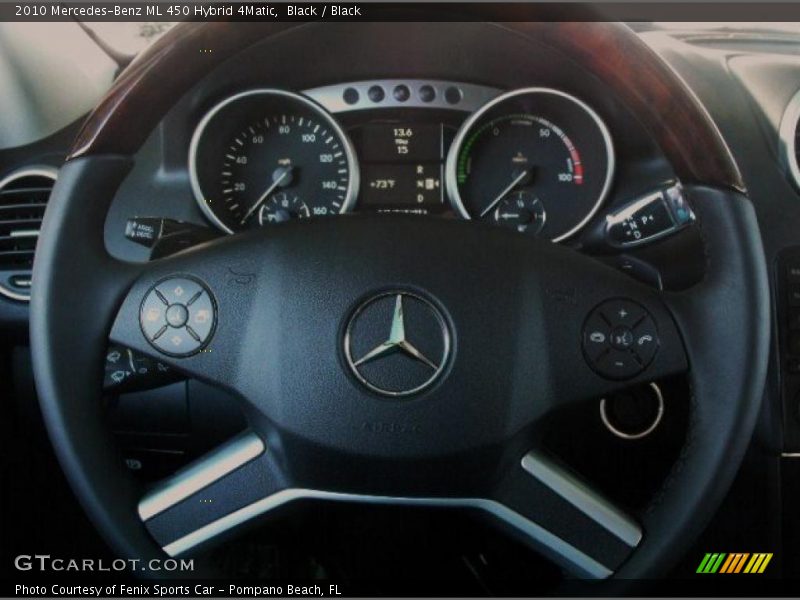 Black / Black 2010 Mercedes-Benz ML 450 Hybrid 4Matic