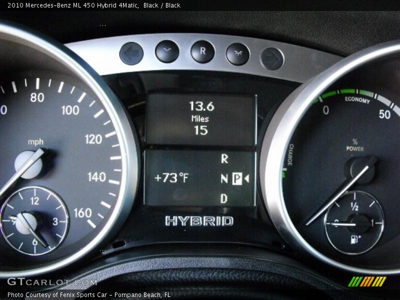 Black / Black 2010 Mercedes-Benz ML 450 Hybrid 4Matic