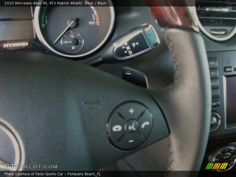 Black / Black 2010 Mercedes-Benz ML 450 Hybrid 4Matic