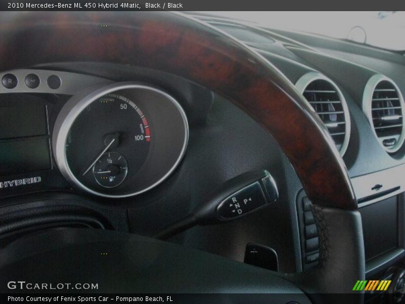 Black / Black 2010 Mercedes-Benz ML 450 Hybrid 4Matic