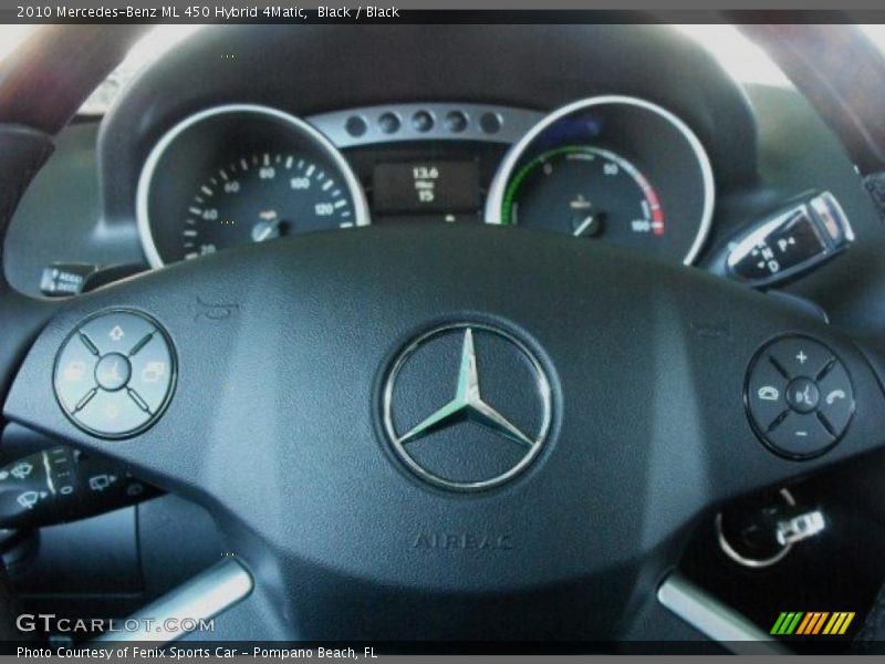 Black / Black 2010 Mercedes-Benz ML 450 Hybrid 4Matic