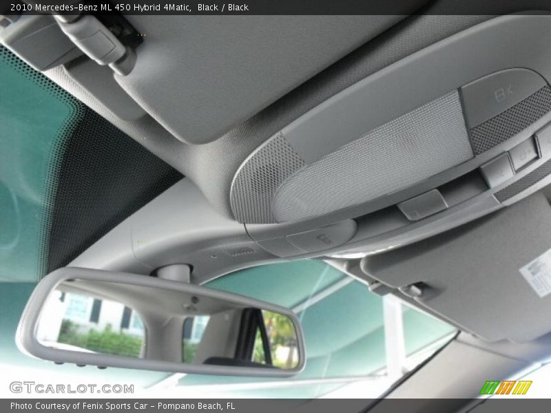 Black / Black 2010 Mercedes-Benz ML 450 Hybrid 4Matic