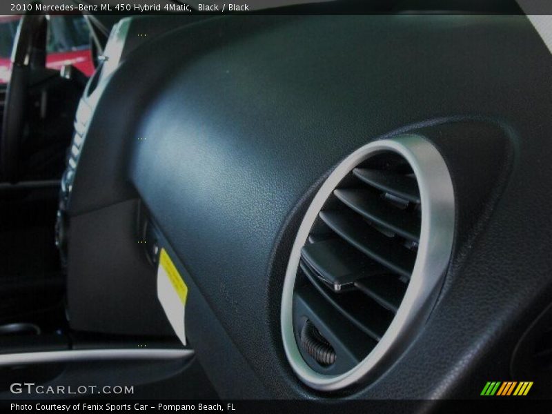 Black / Black 2010 Mercedes-Benz ML 450 Hybrid 4Matic