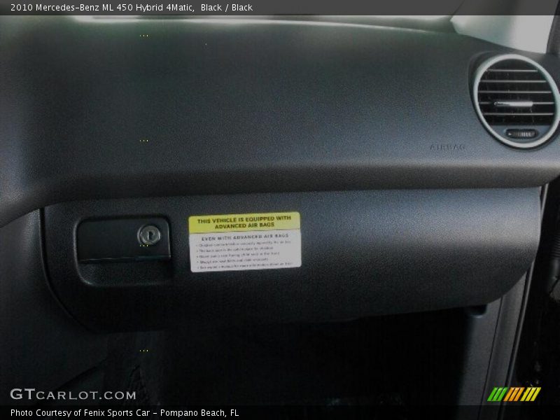 Black / Black 2010 Mercedes-Benz ML 450 Hybrid 4Matic
