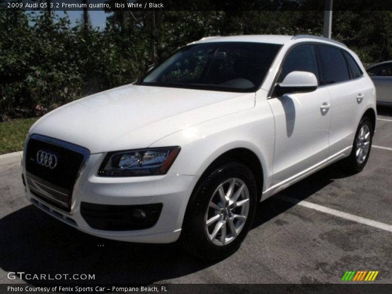 Ibis White / Black 2009 Audi Q5 3.2 Premium quattro
