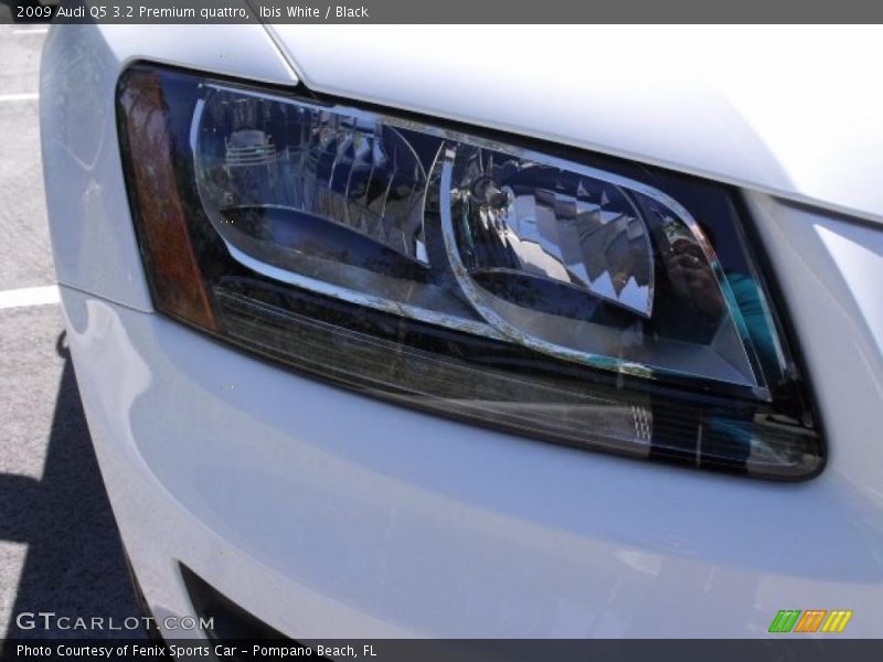 Ibis White / Black 2009 Audi Q5 3.2 Premium quattro