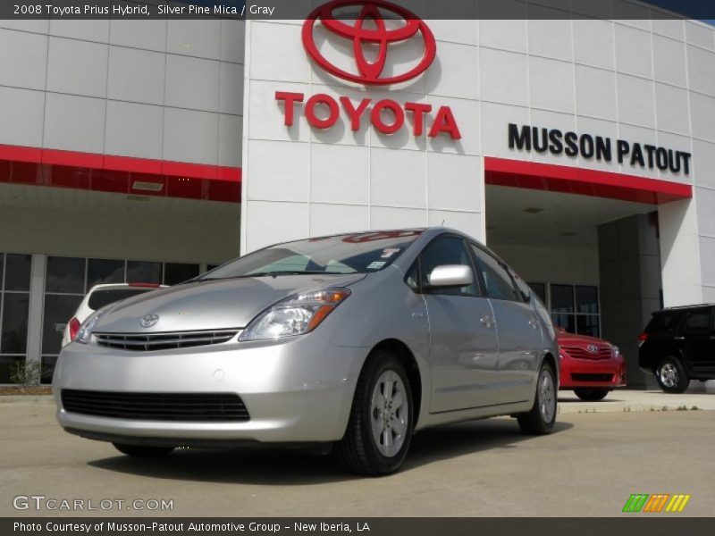 Silver Pine Mica / Gray 2008 Toyota Prius Hybrid
