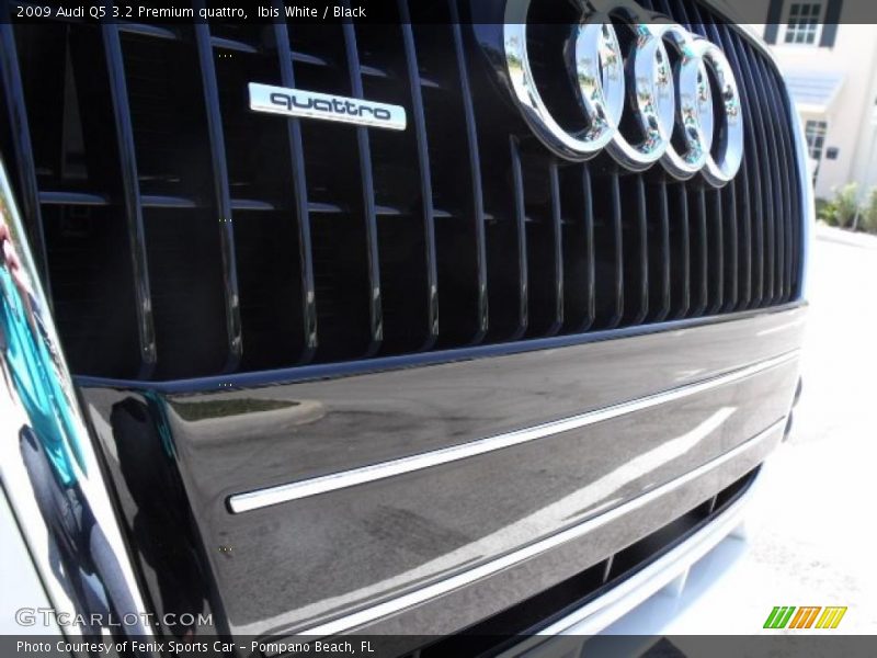 Ibis White / Black 2009 Audi Q5 3.2 Premium quattro