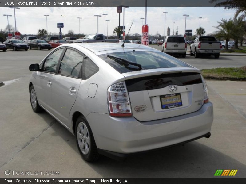 Silver Pine Mica / Gray 2008 Toyota Prius Hybrid