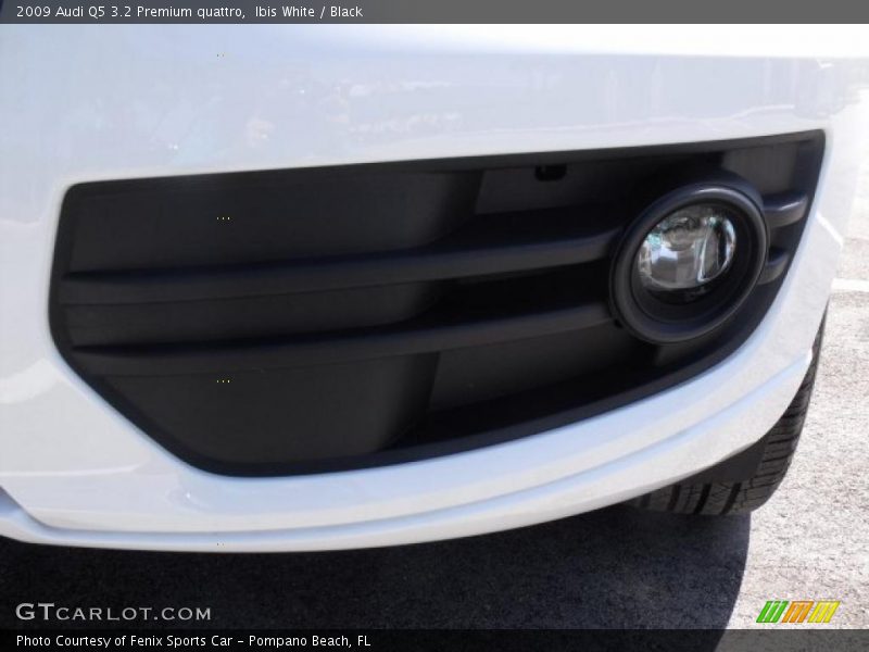 Ibis White / Black 2009 Audi Q5 3.2 Premium quattro