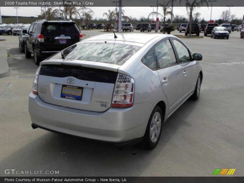 Silver Pine Mica / Gray 2008 Toyota Prius Hybrid