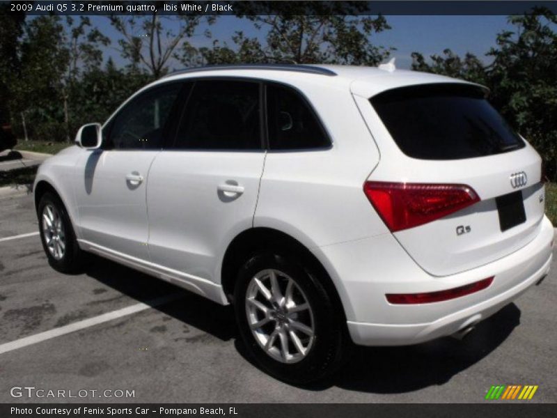 Ibis White / Black 2009 Audi Q5 3.2 Premium quattro