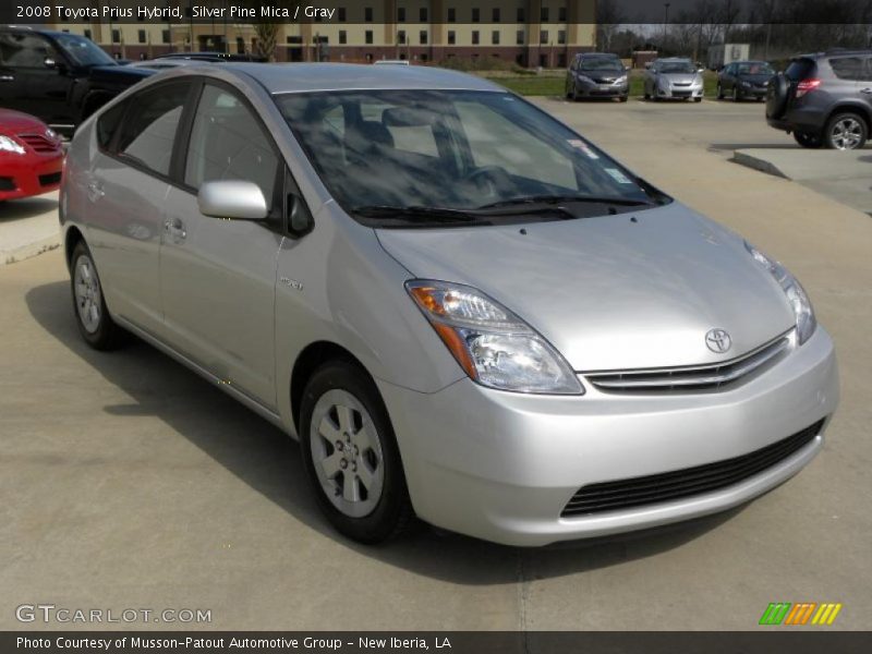 Silver Pine Mica / Gray 2008 Toyota Prius Hybrid