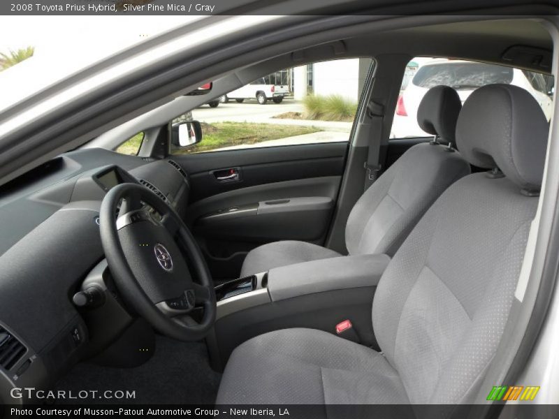 Silver Pine Mica / Gray 2008 Toyota Prius Hybrid