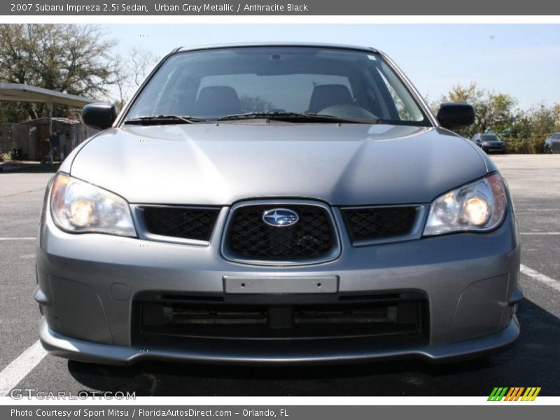 Urban Gray Metallic / Anthracite Black 2007 Subaru Impreza 2.5i Sedan