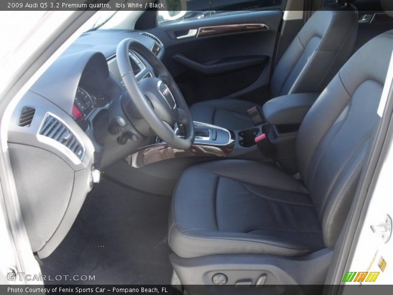 Ibis White / Black 2009 Audi Q5 3.2 Premium quattro