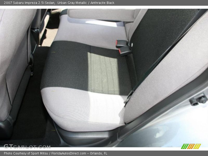 Urban Gray Metallic / Anthracite Black 2007 Subaru Impreza 2.5i Sedan