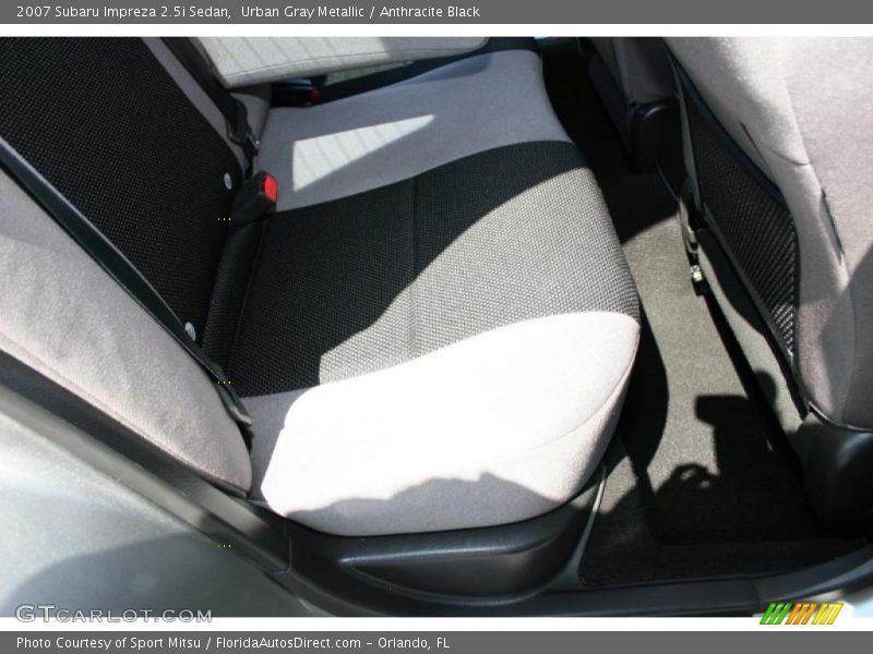 Urban Gray Metallic / Anthracite Black 2007 Subaru Impreza 2.5i Sedan