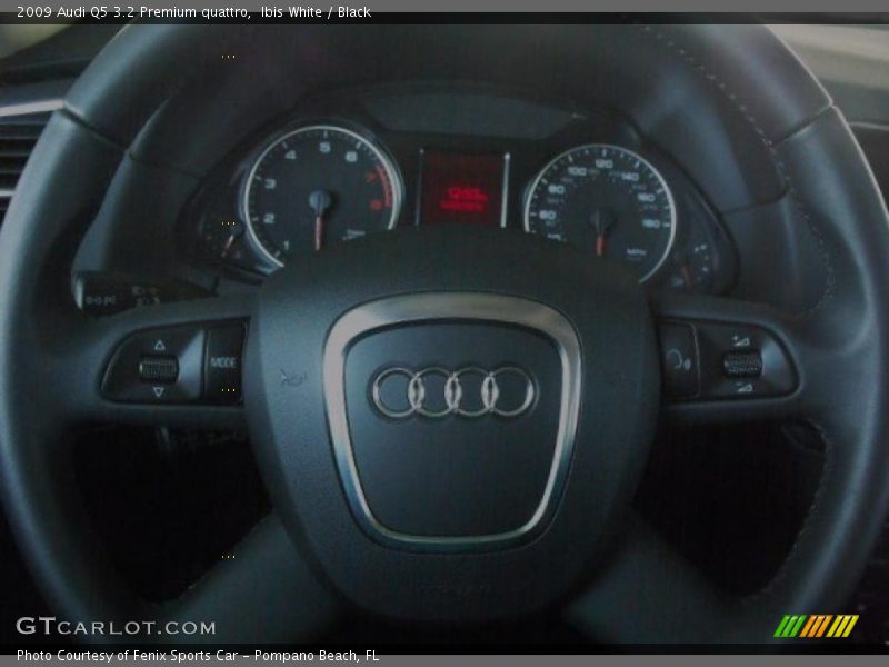 Ibis White / Black 2009 Audi Q5 3.2 Premium quattro