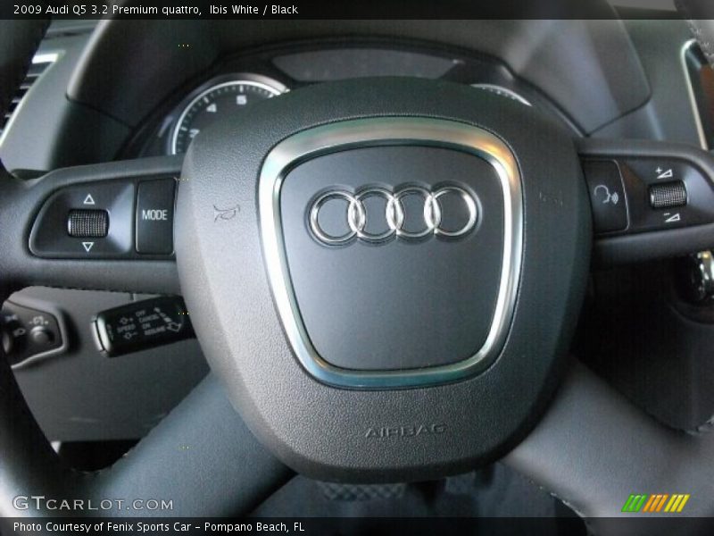 Ibis White / Black 2009 Audi Q5 3.2 Premium quattro