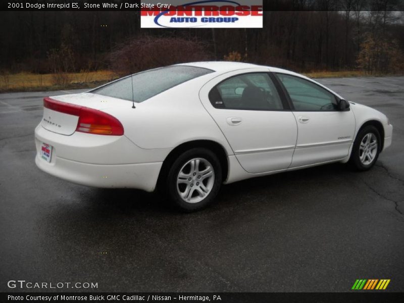 Stone White / Dark Slate Gray 2001 Dodge Intrepid ES