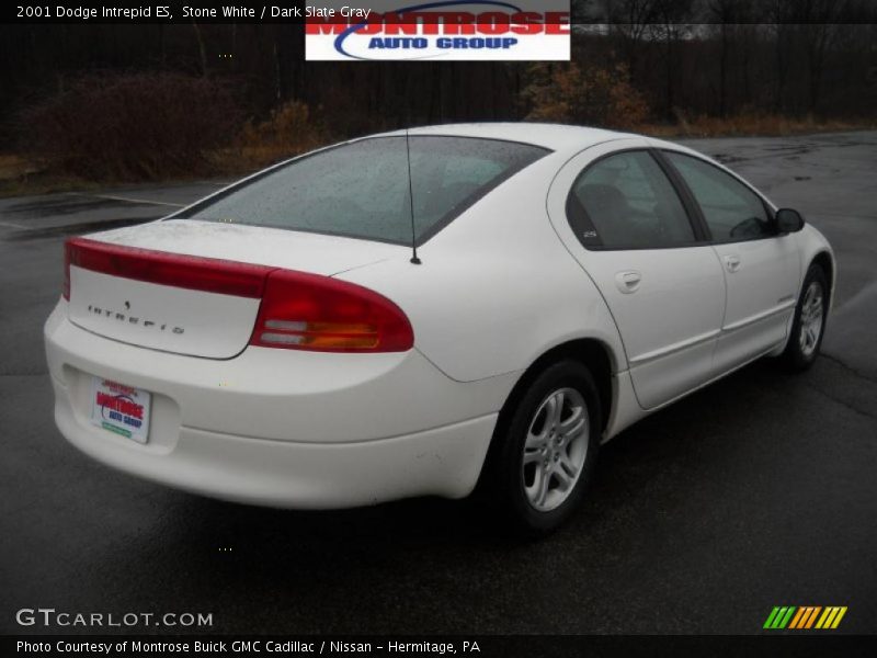 Stone White / Dark Slate Gray 2001 Dodge Intrepid ES