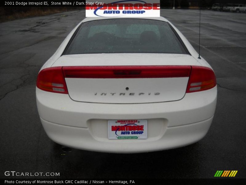 Stone White / Dark Slate Gray 2001 Dodge Intrepid ES
