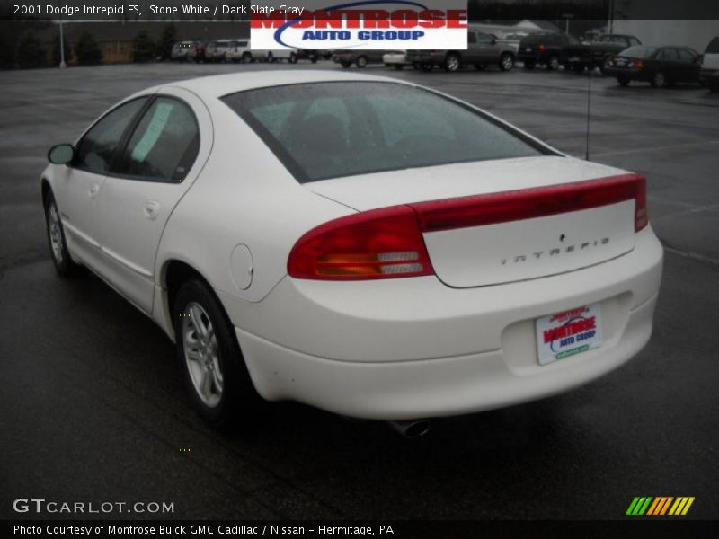 Stone White / Dark Slate Gray 2001 Dodge Intrepid ES
