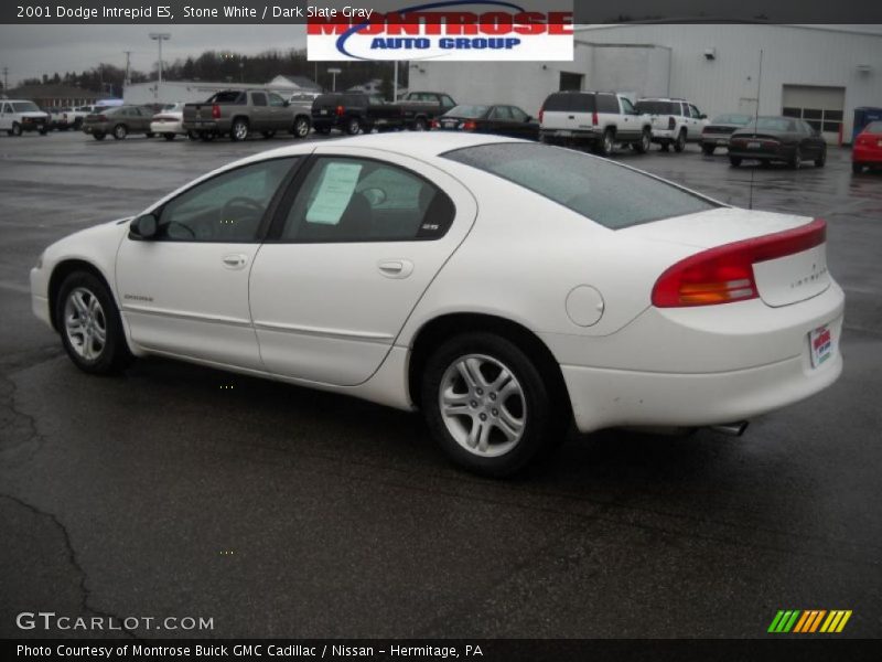 Stone White / Dark Slate Gray 2001 Dodge Intrepid ES