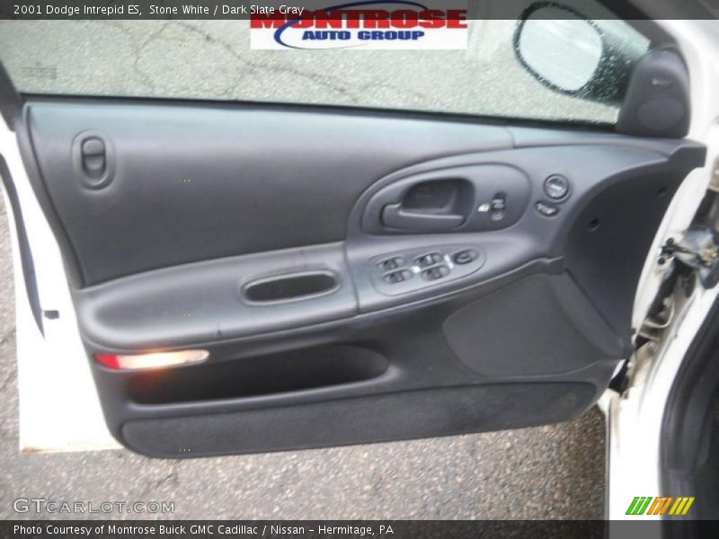 Stone White / Dark Slate Gray 2001 Dodge Intrepid ES