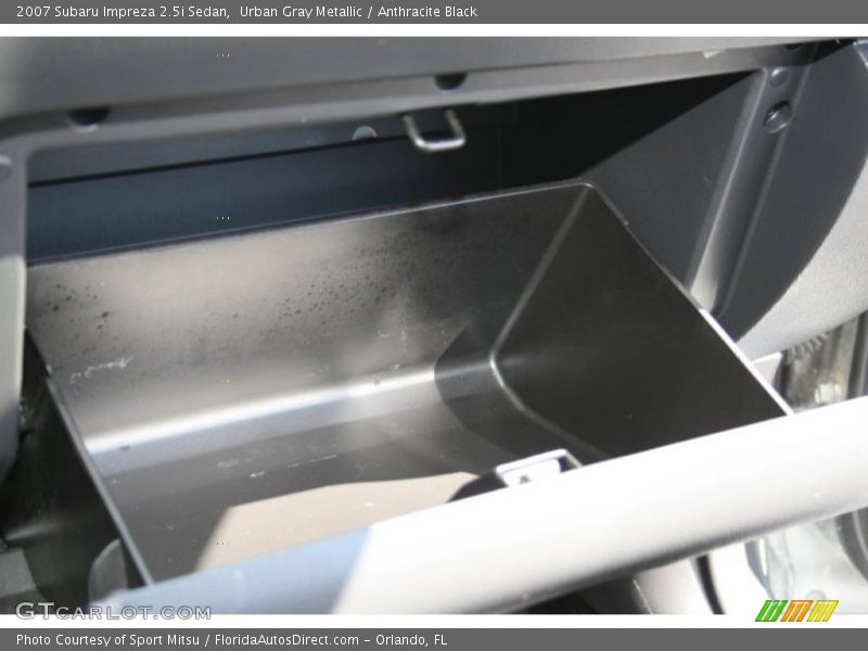 Urban Gray Metallic / Anthracite Black 2007 Subaru Impreza 2.5i Sedan
