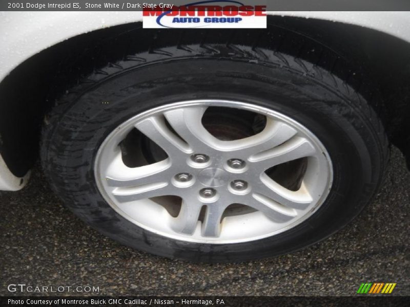 Stone White / Dark Slate Gray 2001 Dodge Intrepid ES