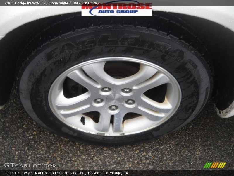 Stone White / Dark Slate Gray 2001 Dodge Intrepid ES