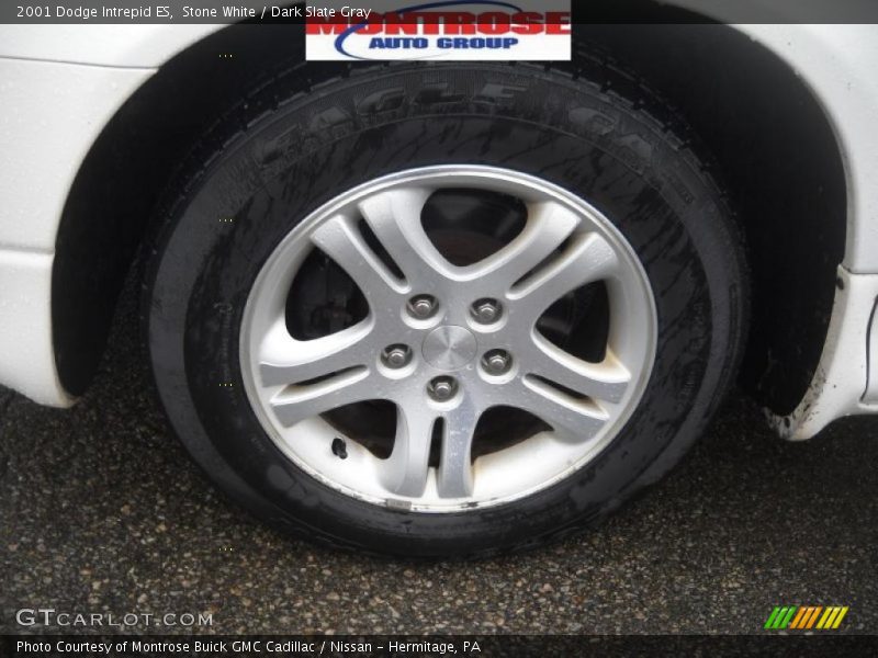 Stone White / Dark Slate Gray 2001 Dodge Intrepid ES