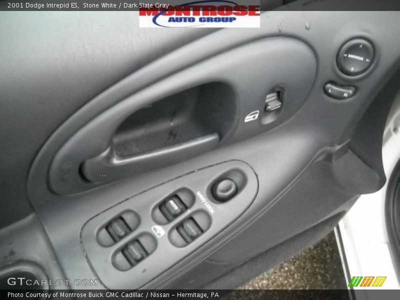 Stone White / Dark Slate Gray 2001 Dodge Intrepid ES