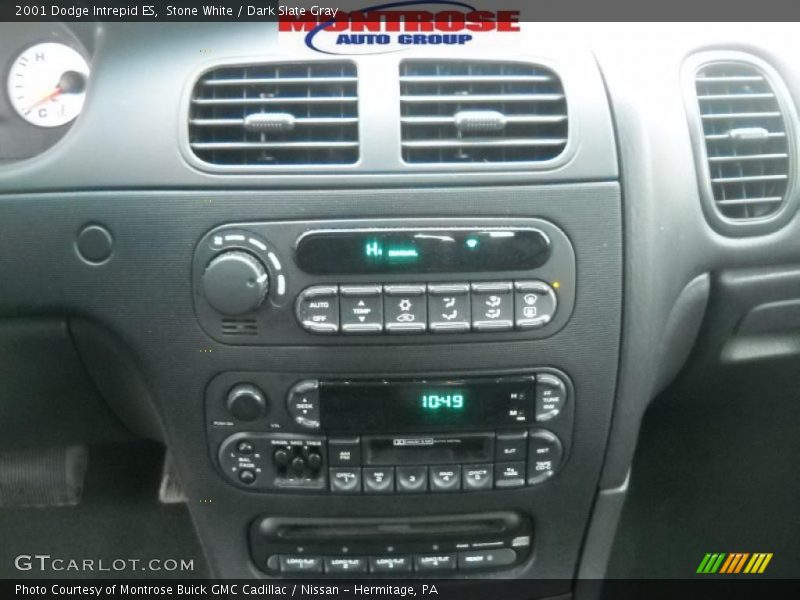 Stone White / Dark Slate Gray 2001 Dodge Intrepid ES