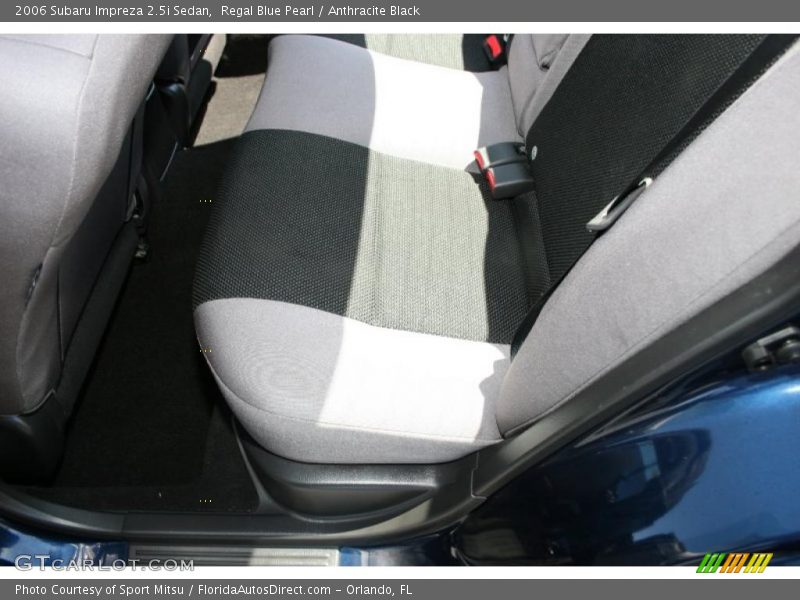 Regal Blue Pearl / Anthracite Black 2006 Subaru Impreza 2.5i Sedan