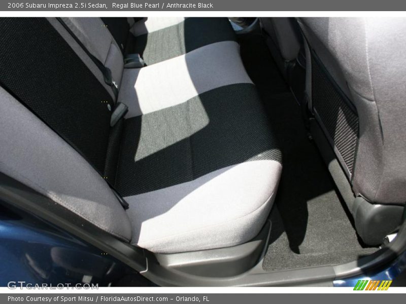 Regal Blue Pearl / Anthracite Black 2006 Subaru Impreza 2.5i Sedan