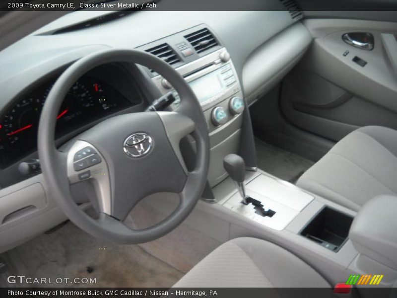 Classic Silver Metallic / Ash 2009 Toyota Camry LE